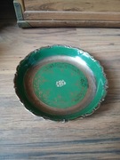 Stara paterka Alka Juvel Bavaria złoto z zielenią