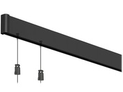 Zestaw Szyna do wieszania obrazów Ariteq Clickrail czarna 150cm