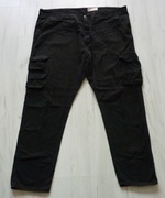 Duże męskie spodnie jeansowe bojówki WRANGLER 3XL W42 L30 STRETCH USA!