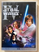 STAR WARS IV, Nowa nadzieja - film DVD, pl napisy, stan idealny
