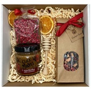 Zestaw Prezentowy Miód Czekolada Herbata