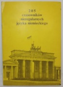 205 czasowników nieregularnych języka niemieckiego. W.K.Tarka