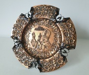 Talerz ozdoba Jan Paweł II pamiątką prezent ozdoba PRL