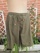 krótkie spodenki szorty treningowe khaki militarne wojskowe r. M