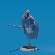 Figurka Zero z Drakengard