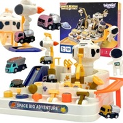 WOOPIE Interaktywny Tor Przeszkód Samochodowy " Kosmiczna Przygoda"