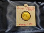 Niemiecka moneta z kolekcji-- 20 Marek Pruskich z 1914 roku w opakowaniu.