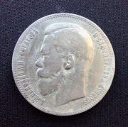 1 Rubel 1898 srebro Rosja Carska Mikołaj II