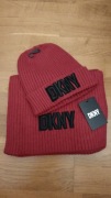 Komplet DKNY - czapka i szalik 