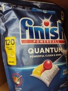 Finish Kapsułki do zmywarki Quantum Powerball lemon cytryna 120 sztuk