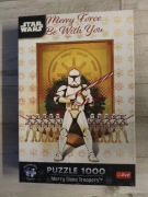 Puzzle Star Wars 1000 el. Świąteczny Patrol Szturmowców