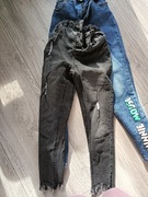 Jeansy dziewczęce róż 122