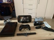 Nintendo Wii U Premium 32GB Black Przerobiona Homebrew/Aroma Pro Controller