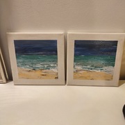 Pejzaż morski ręcznie malowane obrazy