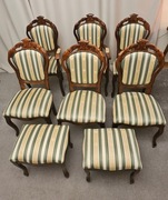 Stylizowane kszesła 8 sztuk