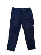 Spodnie lniane h&m granatowe XL