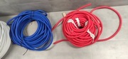 Peszel rura karbowana 18/22mm czerwona i niebieska do rur pex pp