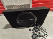 Subwoofer PIONEER WX1010LA + wzmacniacz CRUNCH GPX1000.4