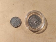 1/4 gulden 1944 i 1 gulden 1957 Holandia srebro 2szt.