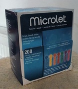 Igły do glukometru  kolorowe lancenty Microlet