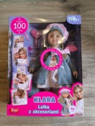 Mówiąca lalka Klara z akcesoriami 