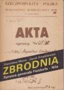 Zbrodnia, Sprawa generała Fieldorfa-Nila – S. Marat, J. Snopkiewicz