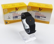 Opaska ochronna na sensor FreeStyle Libre 2 - CZARNA