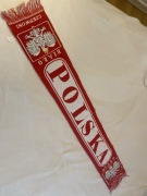 Nowy Szalik Kibica Polski – Biało-Czerwoni – Polska (Godło)