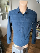 Superdry koszula męska w kratkę S granatowa niebieska