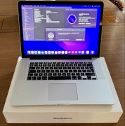 MacBook Pro A1398/2015/i7/2.2GHz/16GB/256GB/15.4/nowa bateria