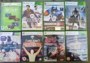 Gry Xbox360 Zestaw 8 gier widocznych na zdjęciach Gry na konsole Xbox 360