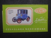 Opakowanie po czekolada nadziewana E.Wedel