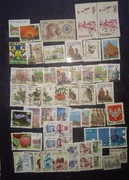 Zestaw znaczków kasowanych 50 szt