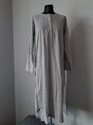 Khaadi Nowa piękna kurta tunika L/40 biała czarna