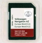 Aktualizacja map VW RNS315 EU West