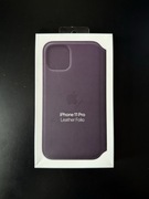 Skórzane etui Apple iPhone 11 Pro Leather Folio case fioletowe