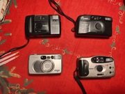 SPRAWNE Kompaktowe aparaty Analogowe (Edixa, Premier, Kodak, Kinon)