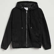 Jeansowa dżinsowa House kurtka bomberka czarna XS