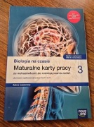 Biologia na czasie 3. Maturalne karty pracy. Zakres rozszerzony 