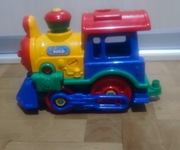 Lokomotywa Polesie Miszka uszkodzona 