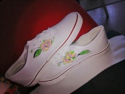 Trampki wiosenne kwiaty 