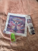 Zestaw do Haftu Diamentowego 5D 30x30 - Anioł