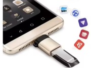 ADAPTER OTG PRZEJŚCIÓWKA USB 3.1 USB-A DO USB-C DO TELEFONU PENDRIVE METAL