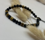 Męska Bransoletka z kamieniami naturalnymi HANDMADE