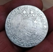 Polska,Jan Kazimierz. Ort (18 groszy) 1658, Poznań