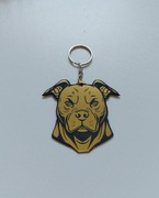 Breloczek do kluczy bulterier, pitbull, amstaff