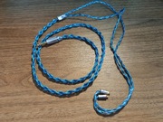 Kabel słuchawkowy marki ivipQ A22, z końcówkami MMCX, jack 4.4mm