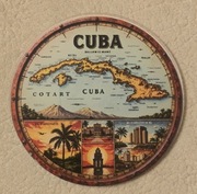 Magnes na lodówkę Cuba Kuba Wyspa Cygara (40)