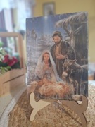 Obraz na desce Św.Rodziny 