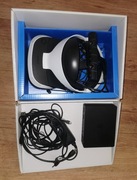 PS VR PS4/PS5 + KAMERA + 2x KONTROELR Move + zestaw nasadek do kontrolera